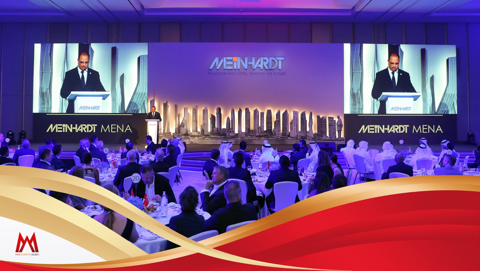 Mienhardt Group Gala Dinner and Office Opening Ceremony Max Events