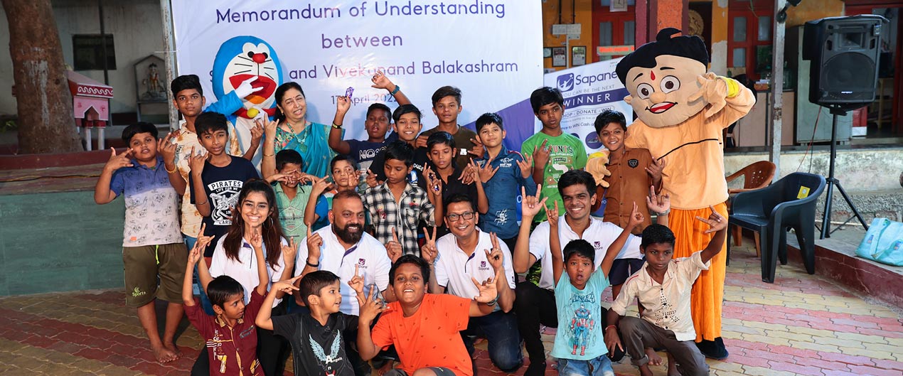 Sapane.in - CSR Activities by Max Events Dubai